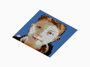 Custom Brick Mosaic