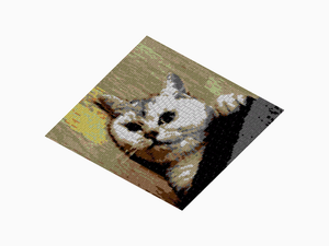 Custom Brick Mosaic