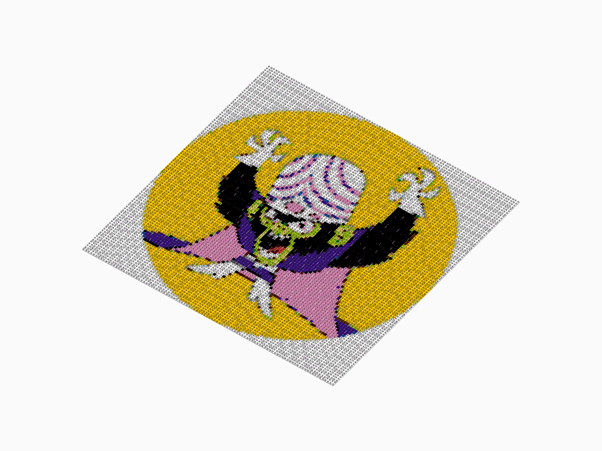 Custom Brick Mosaic