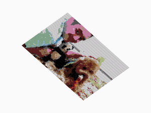 Custom Brick Mosaic