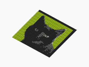 Custom Brick Mosaic