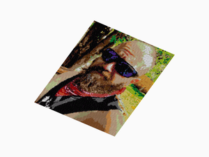 Custom Brick Mosaic
