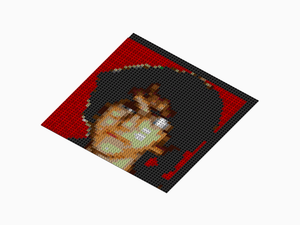 Custom Brick Mosaic