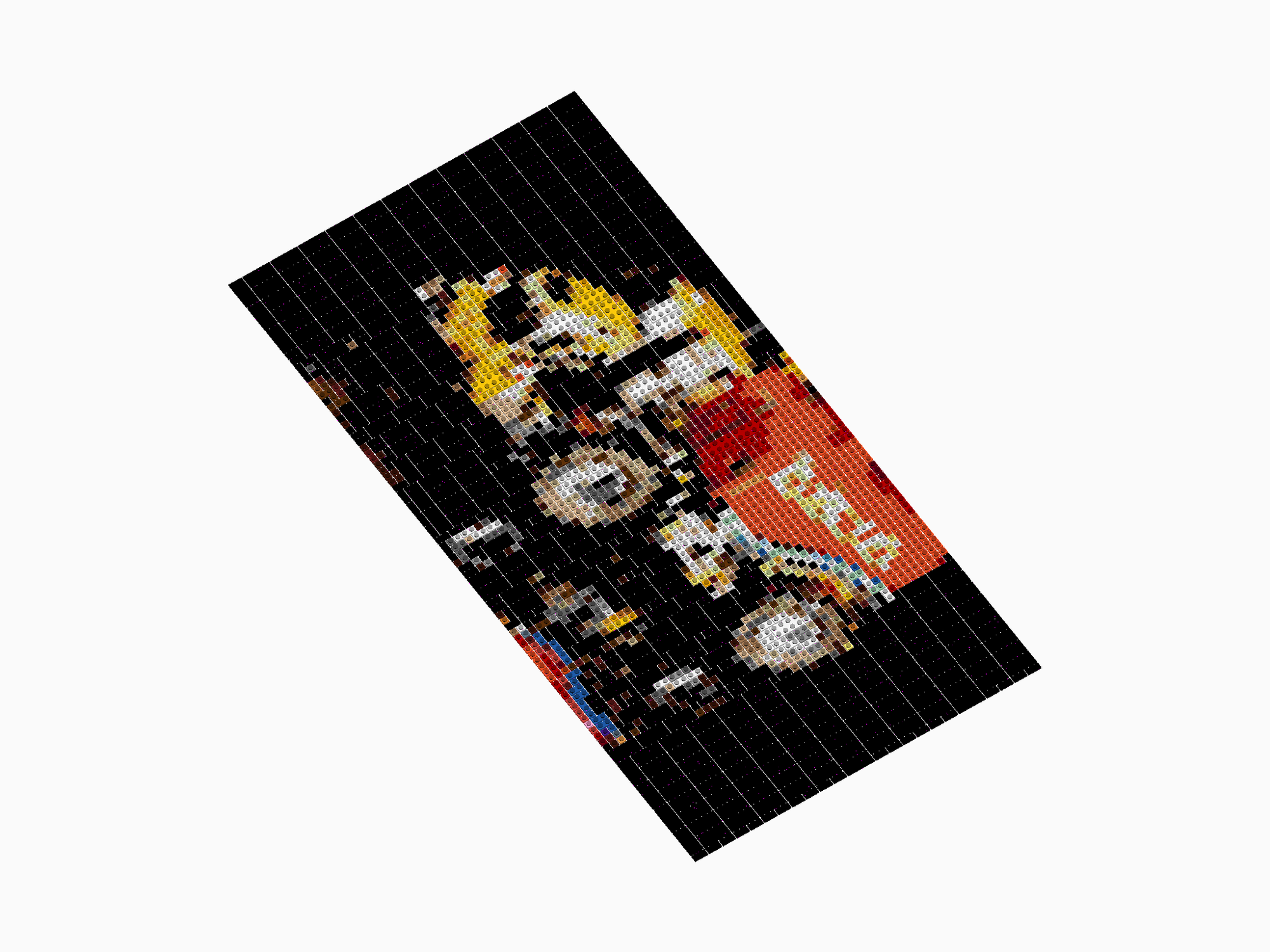Custom Brick Mosaic