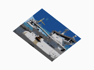 Custom Brick Mosaic