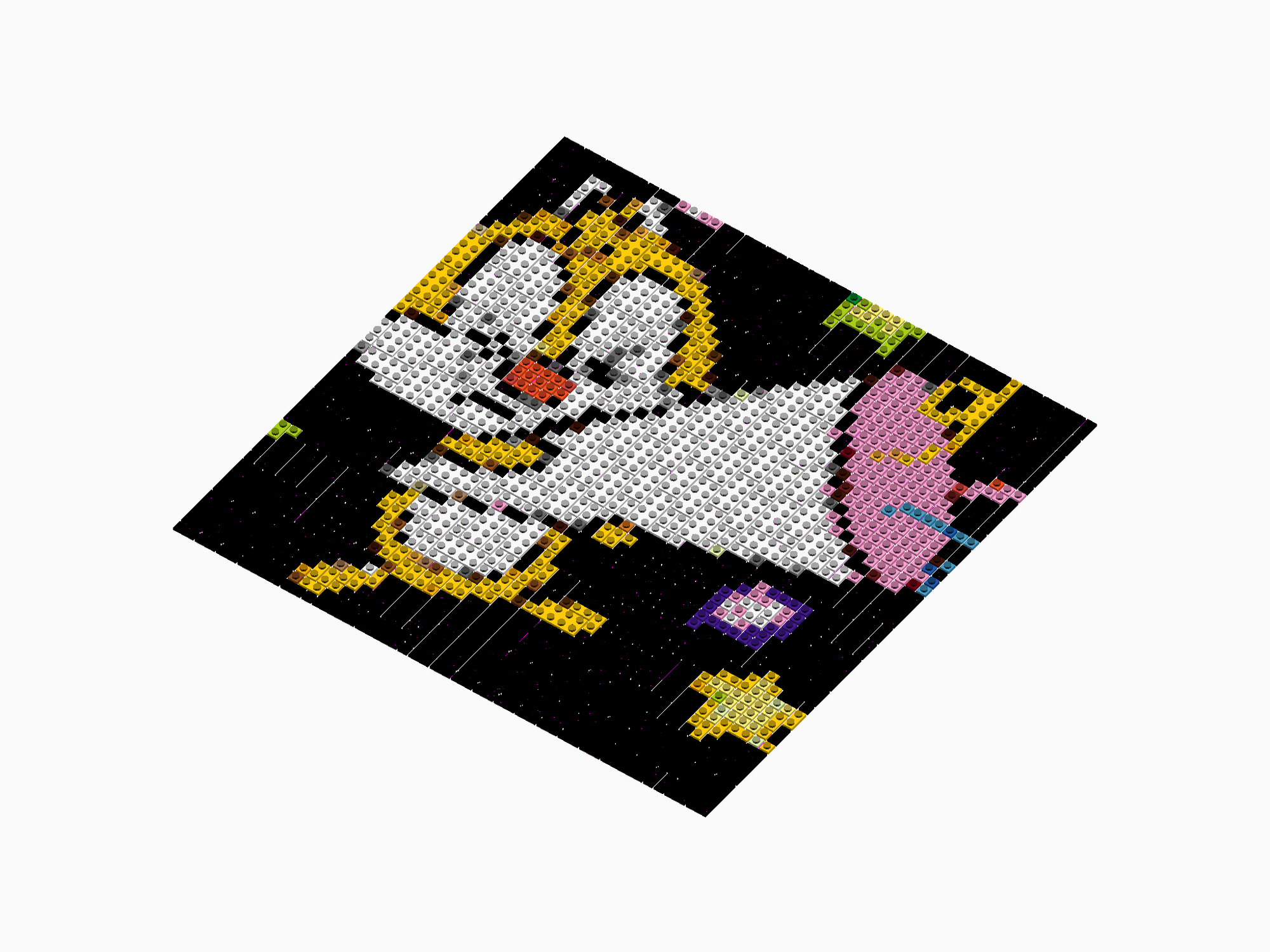 Custom Brick Mosaic