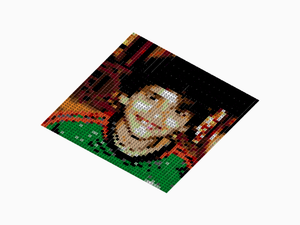Custom Brick Mosaic
