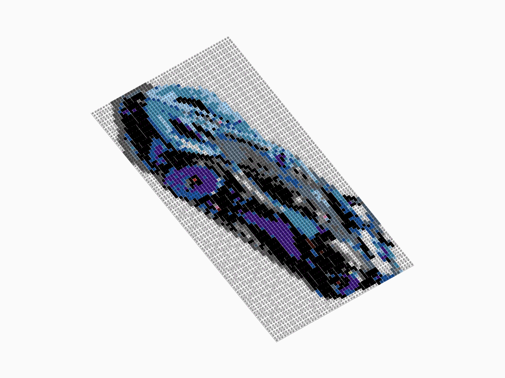 Custom Brick Mosaic
