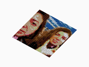 Custom Brick Mosaic