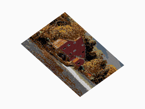 Custom Brick Mosaic