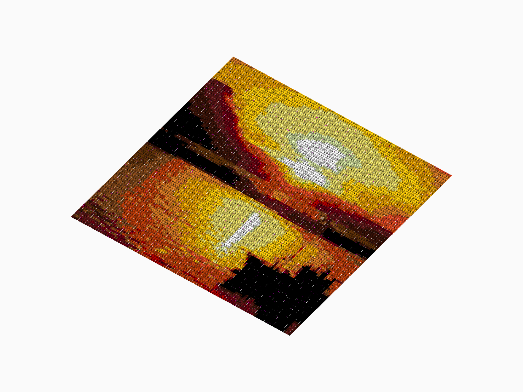 Custom Brick Mosaic