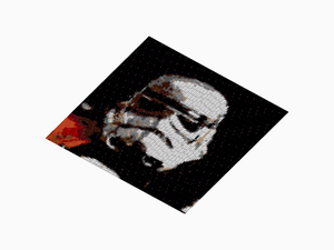 Custom Brick Mosaic