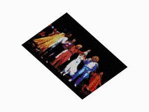 Custom Brick Mosaic