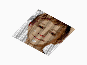 Custom Brick Mosaic