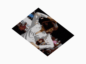 Custom Brick Mosaic
