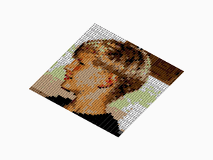 Custom Brick Mosaic