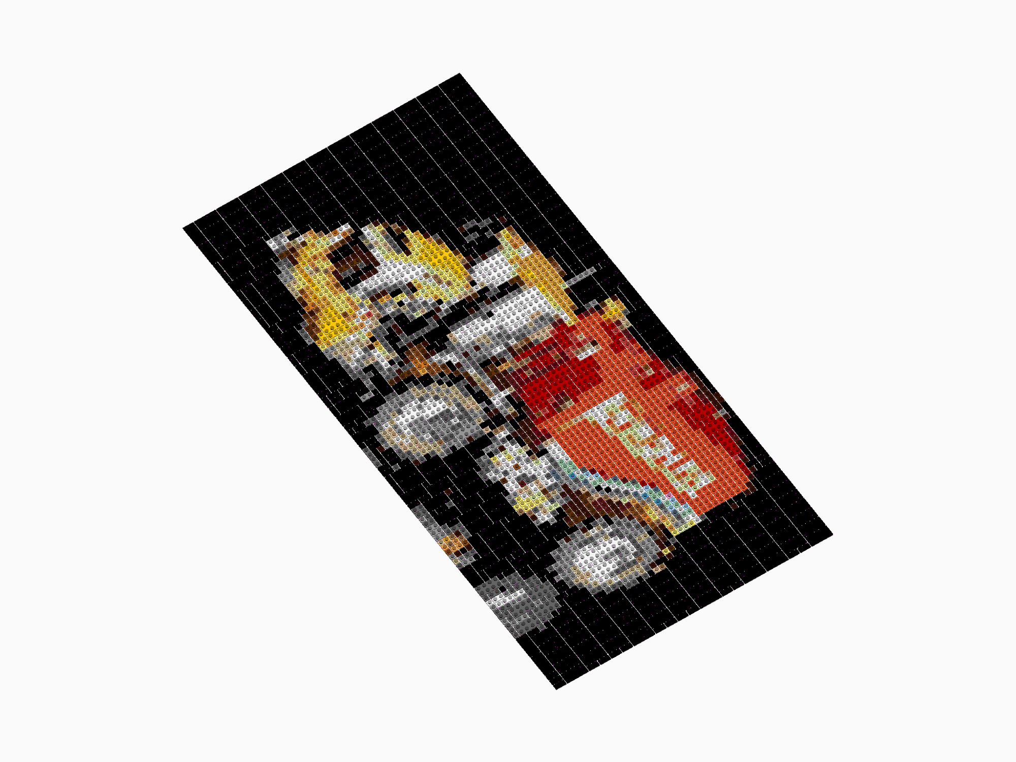 Custom Brick Mosaic