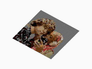 Custom Brick Mosaic