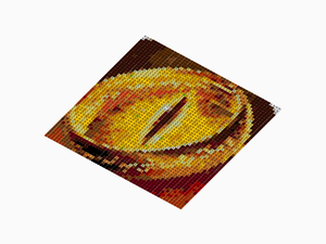 Custom Brick Mosaic