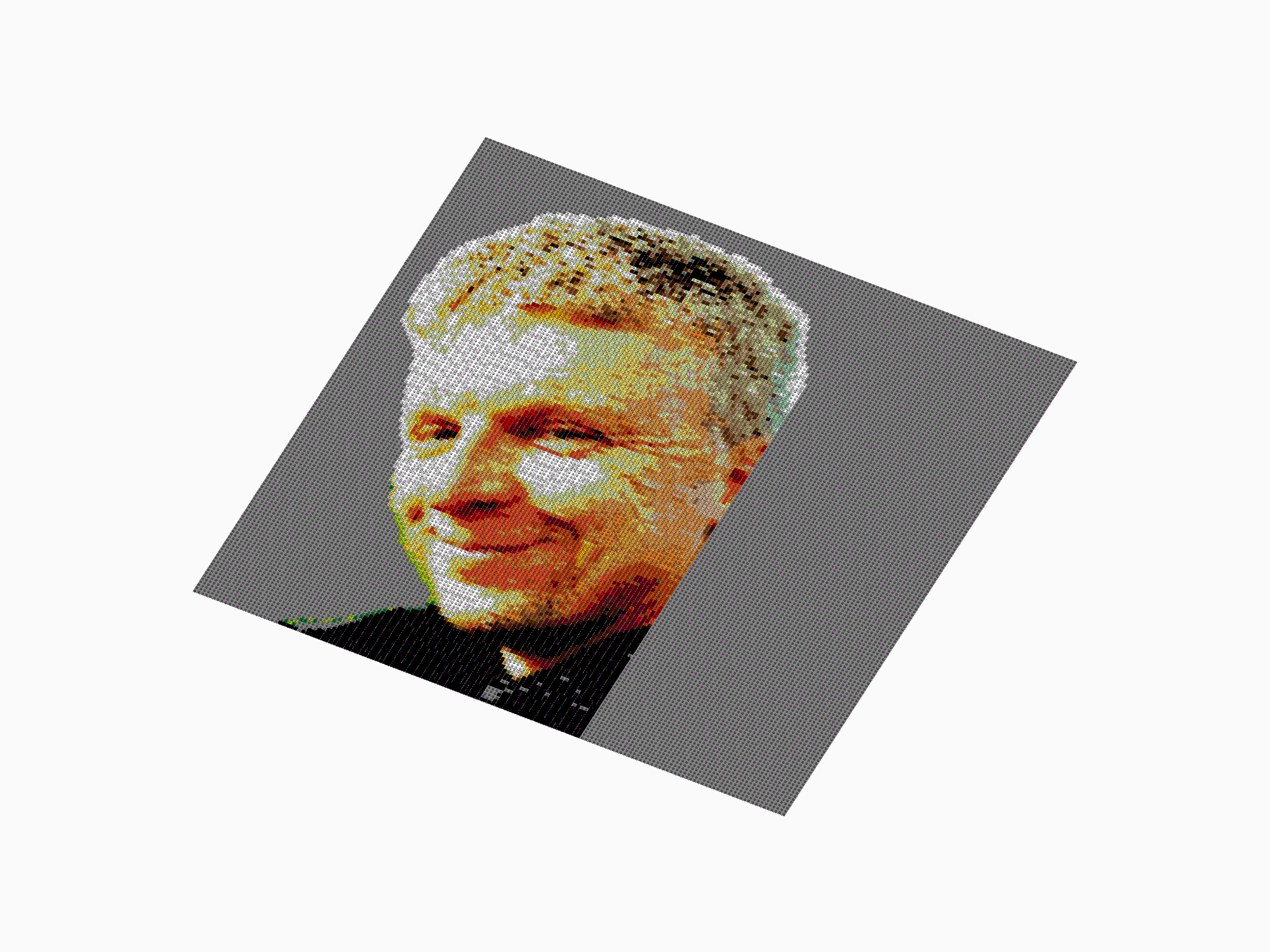 Custom Brick Mosaic