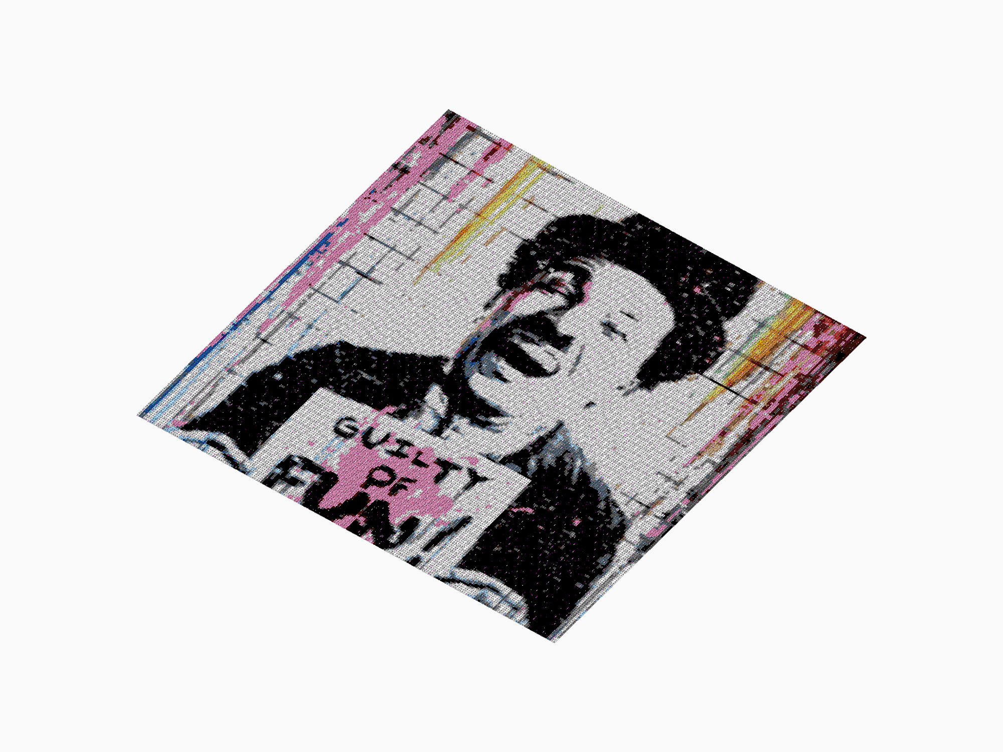 Custom Brick Mosaic