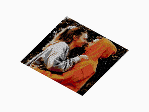 Custom Brick Mosaic