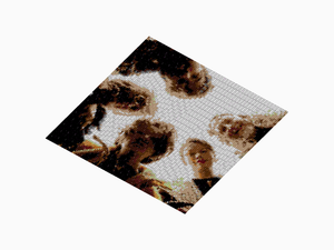 Custom Brick Mosaic
