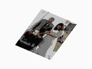 Custom Brick Mosaic