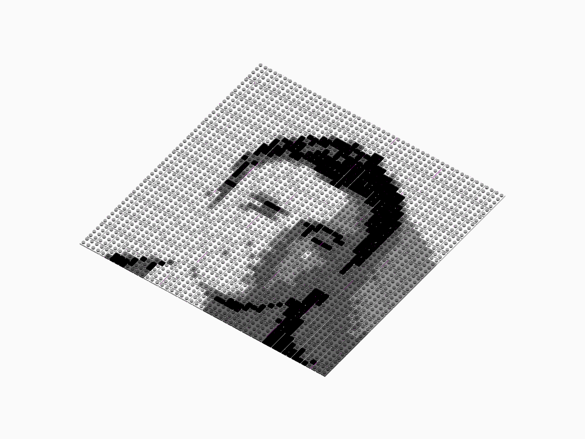 Custom Brick Mosaic