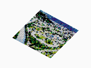 Custom Brick Mosaic