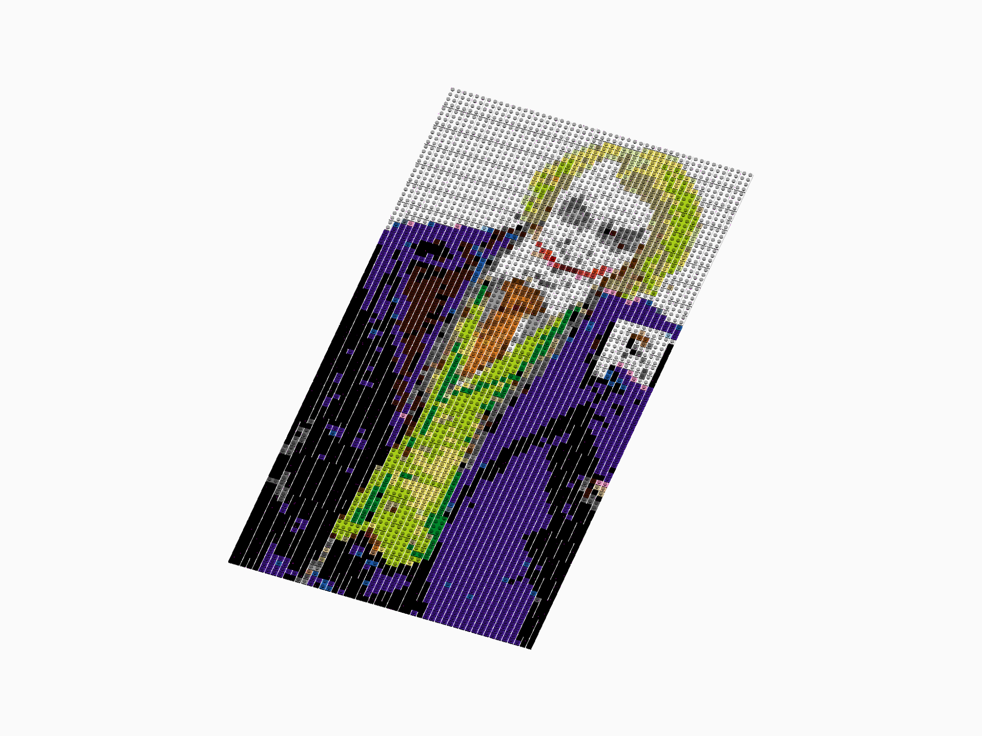 Custom Brick Mosaic