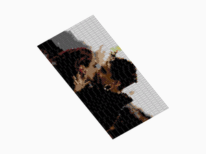 Custom Brick Mosaic