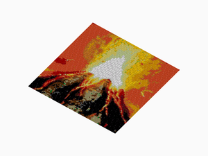 Custom Brick Mosaic