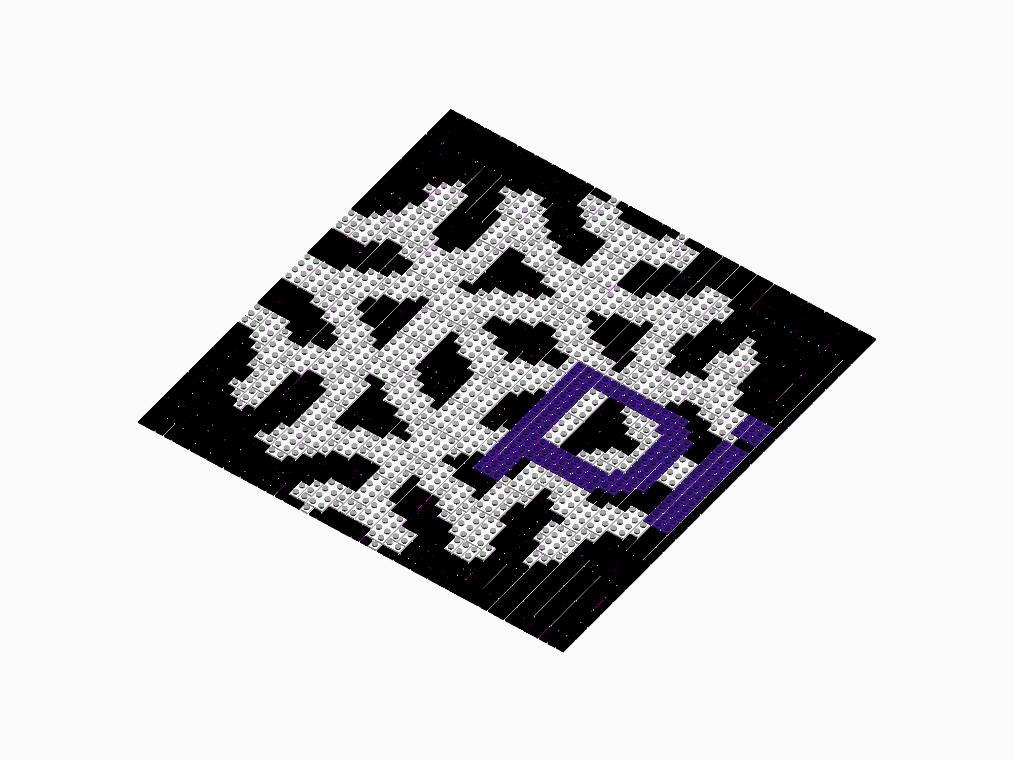 Custom Brick Mosaic