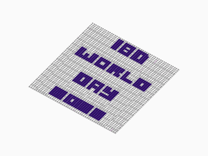Custom Brick Mosaic