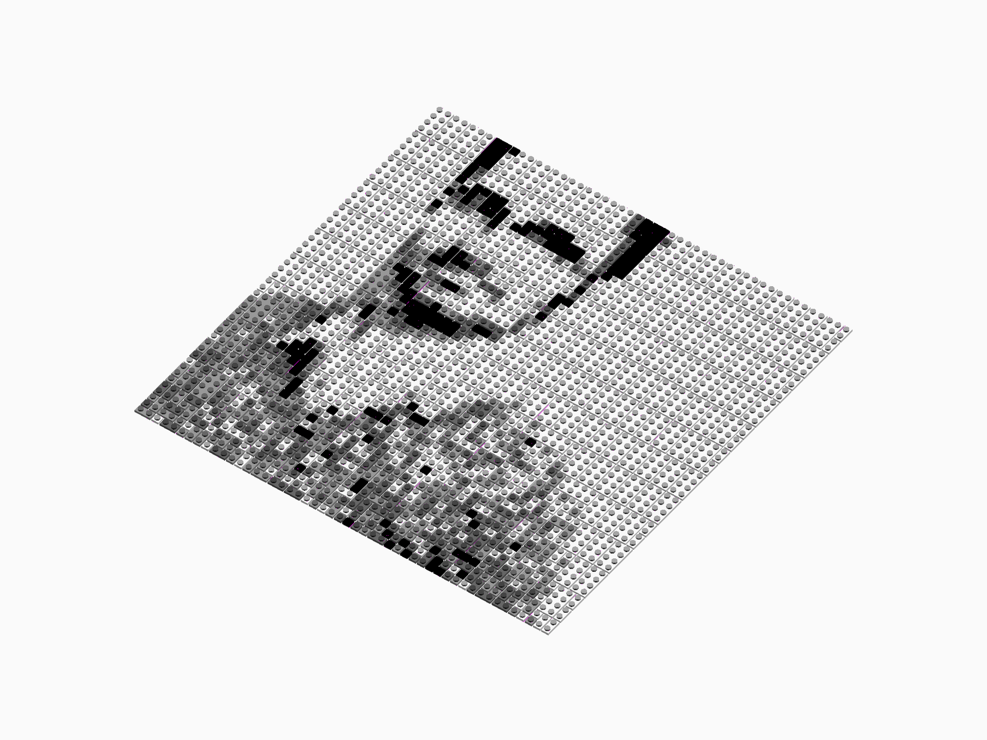 Custom Brick Mosaic