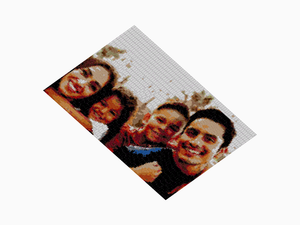 Custom Brick Mosaic