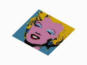 Custom Brick Mosaic