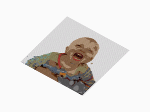 Custom Brick Mosaic