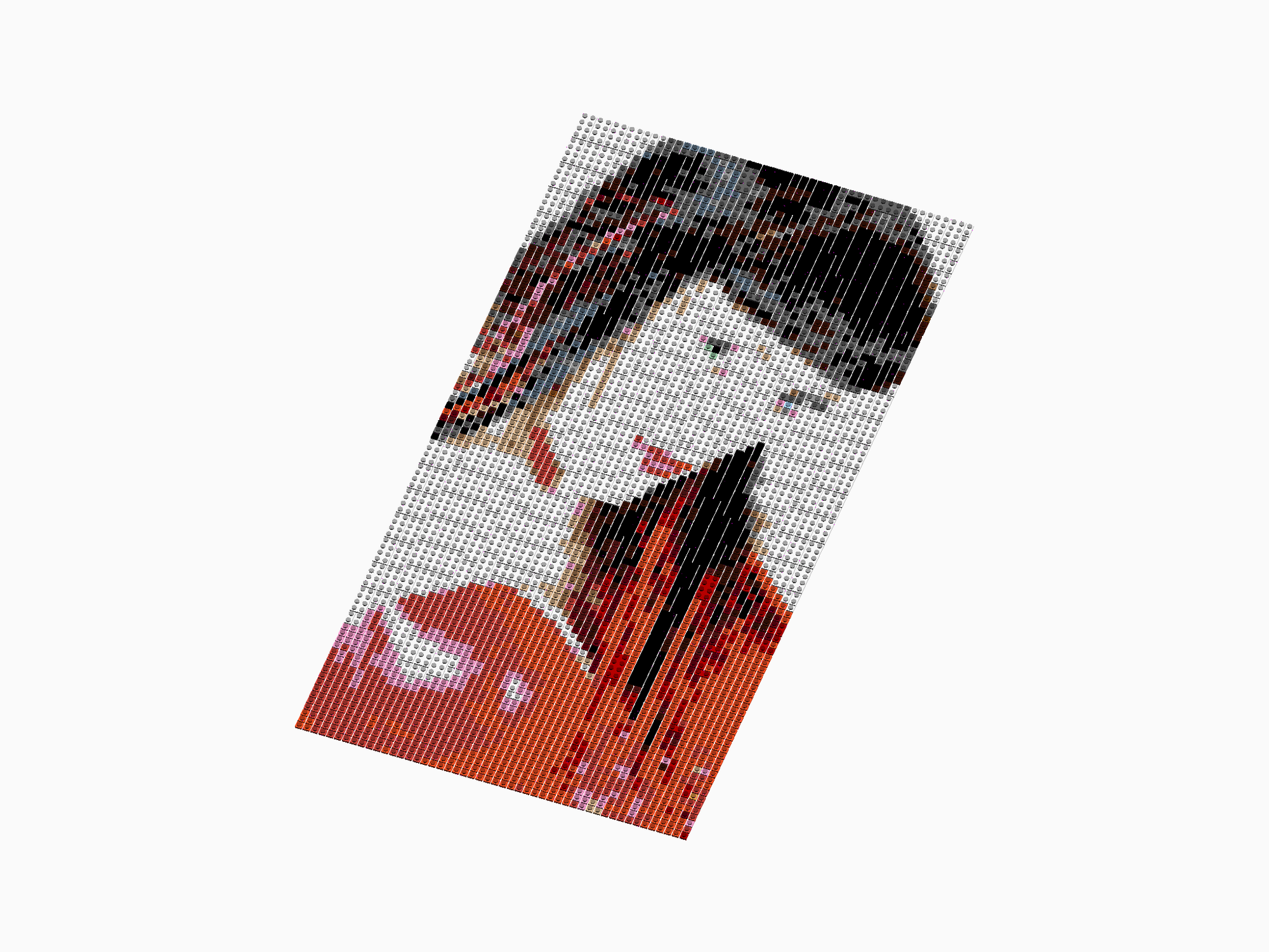 Custom Brick Mosaic