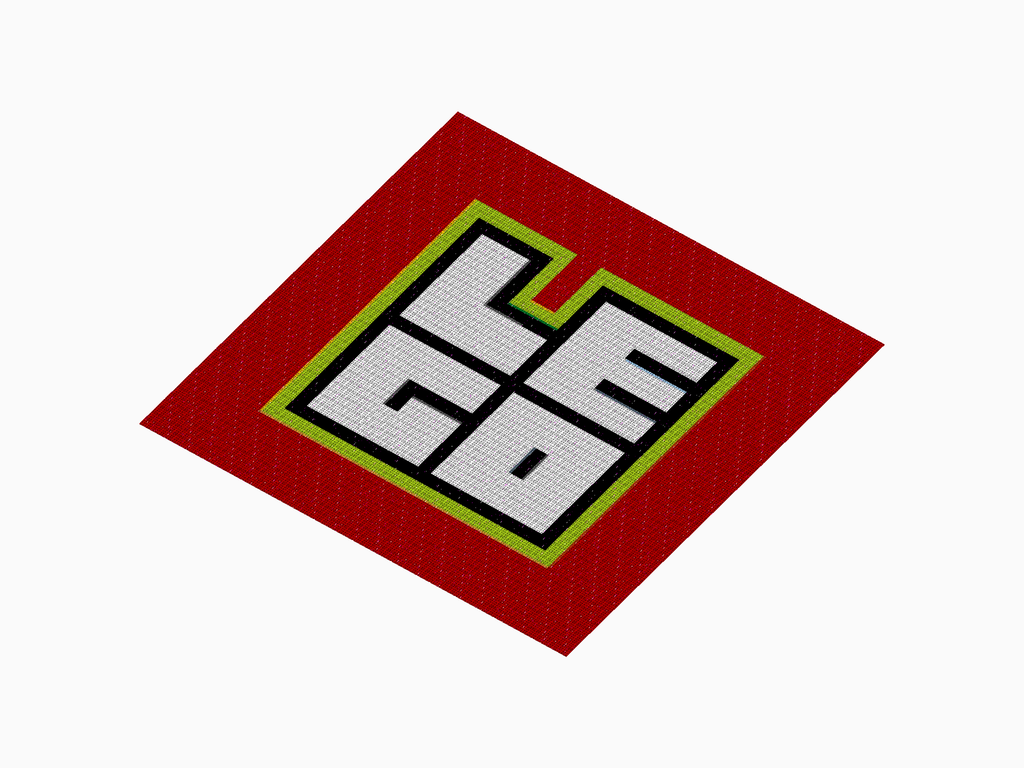 Custom Brick Mosaic