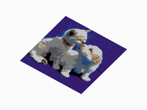 Custom Brick Mosaic