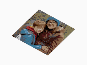 Custom Brick Mosaic