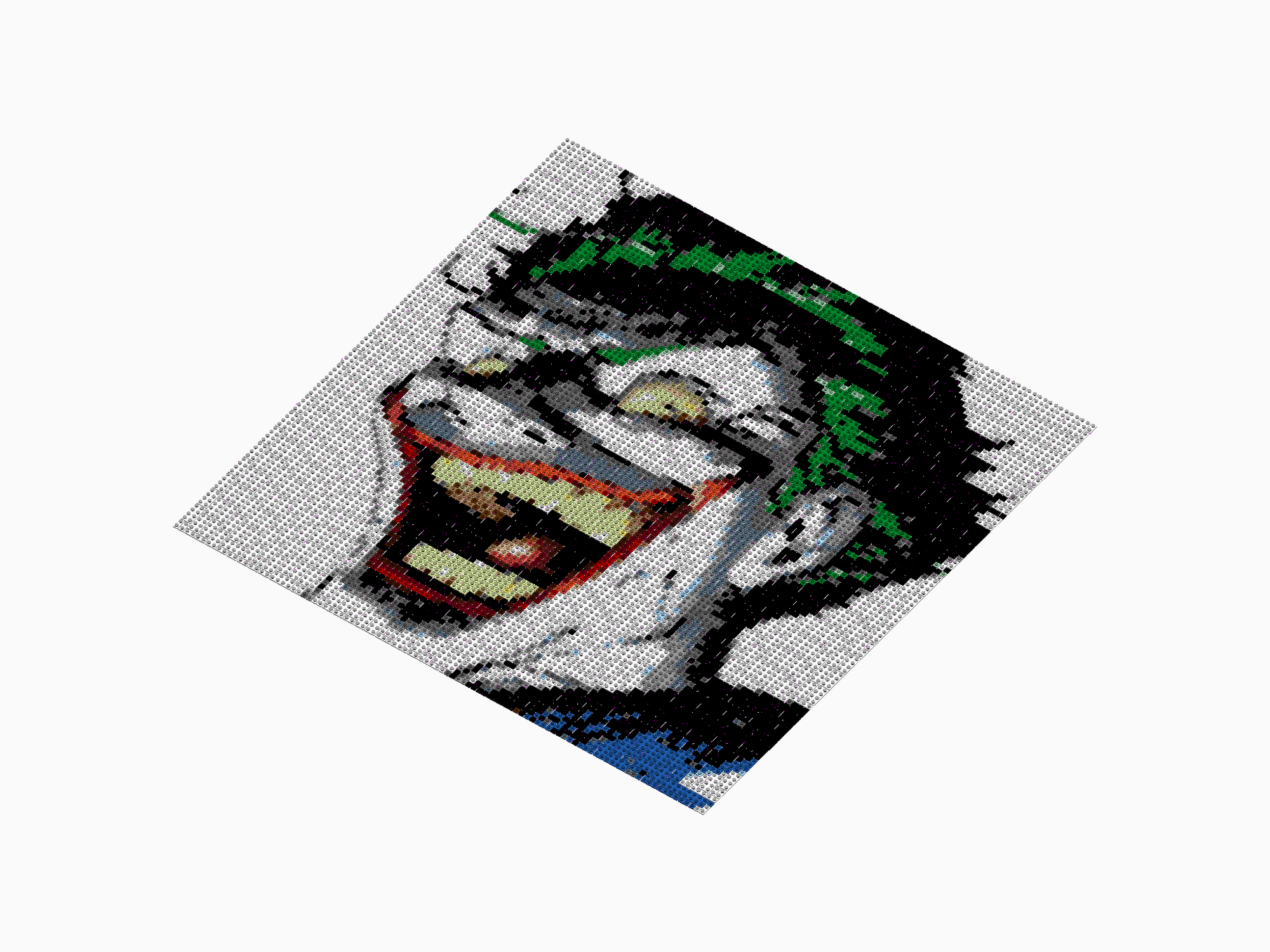 Custom Brick Mosaic