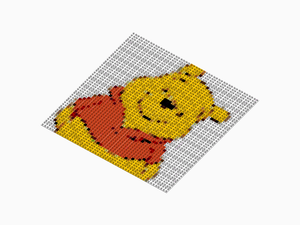 Custom Brick Mosaic