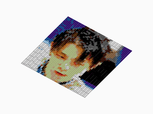Custom Brick Mosaic