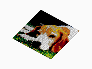 Custom Brick Mosaic