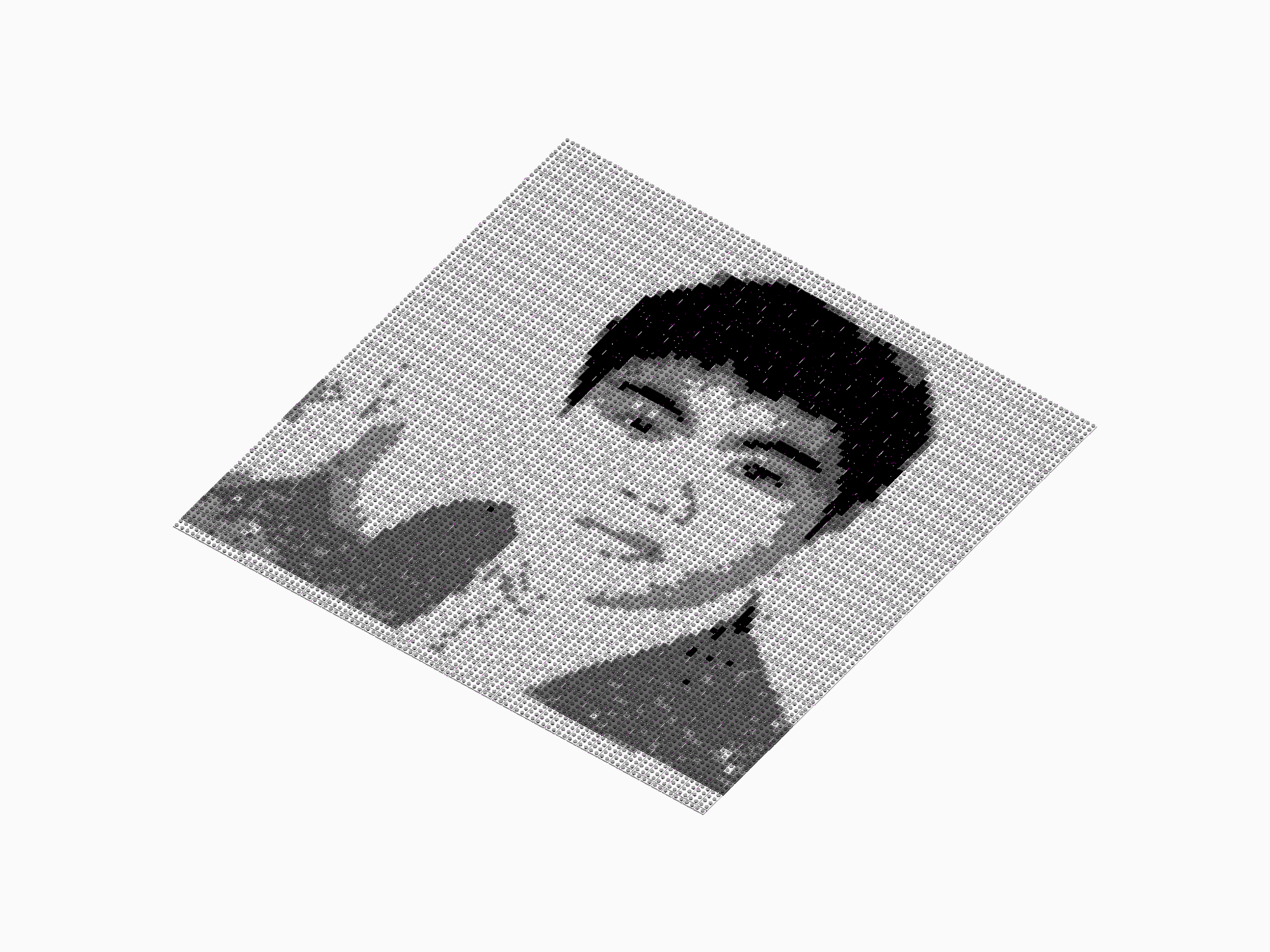 Custom Brick Mosaic