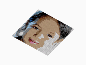 Custom Brick Mosaic