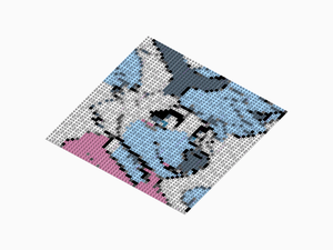 Custom Brick Mosaic